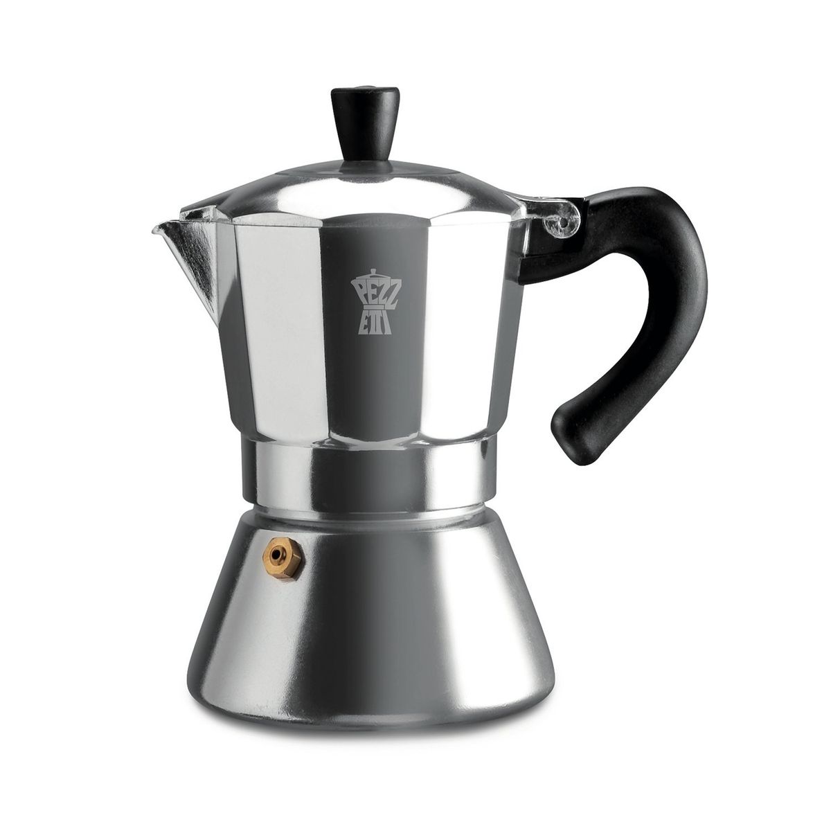 PEZZETTI - Cafetera Bellexpress Alum. 6 Tazas Acero