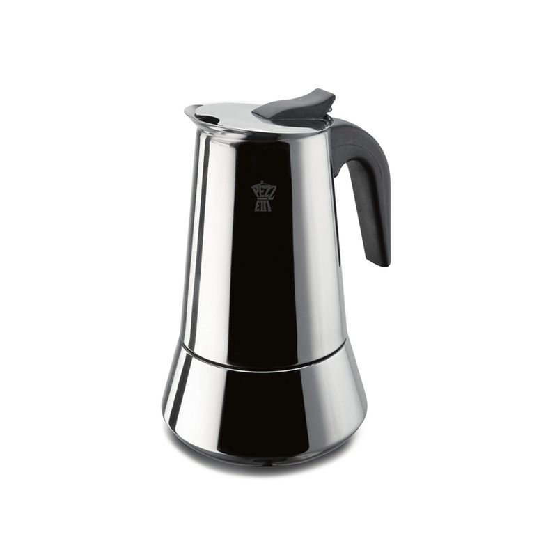 PEZZETTI - Cafetera Steel Express 6 Tazas Acero