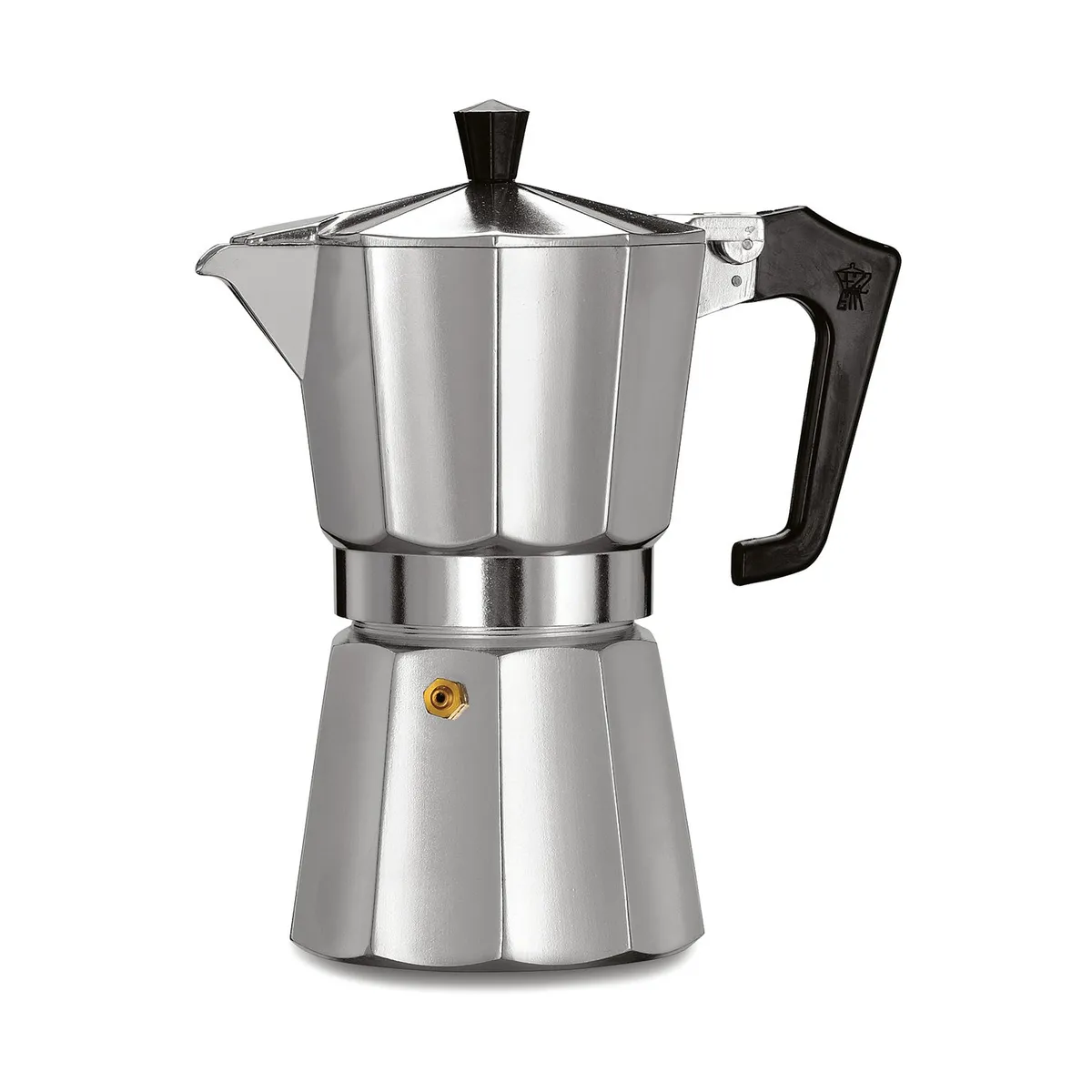 PEZZETTI - Cafetera Italexpress  6 Tazas Plateada