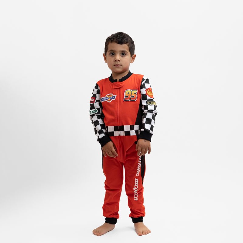 DISNEY - Pijama Niño Cars Carrera Rojo Disney