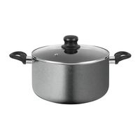 Olla de aluminio Alta 24 cm con antiadherente Gourmet