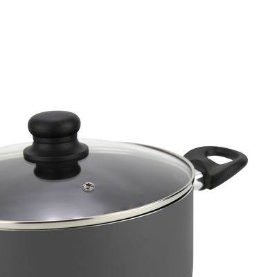 Imagen 2 del producto Olla de aluminio Alta 24 cm con antiadherente Gourmet