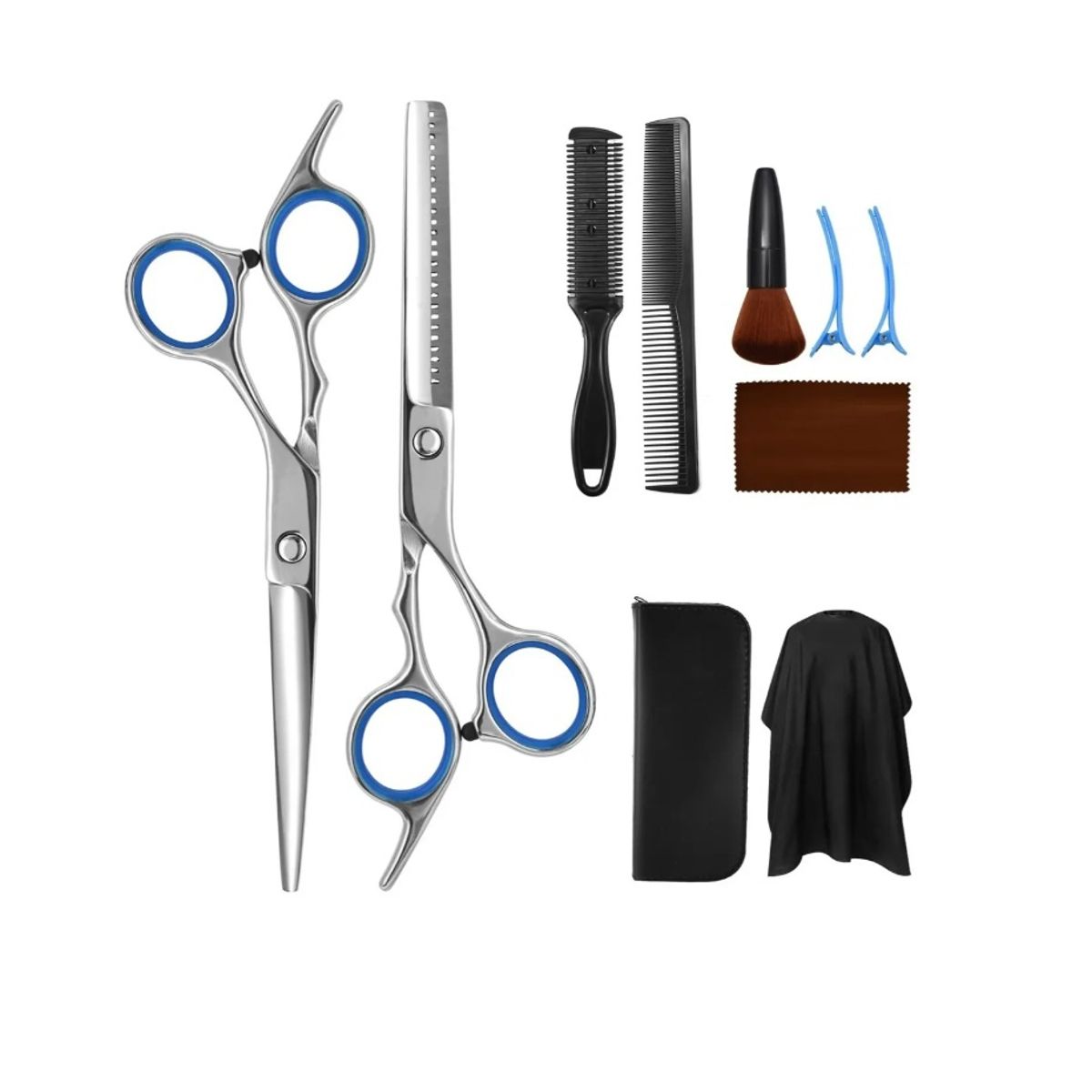 GENERICO - Set Tijera Cortar Pelo Entresacadora Cabello Peluquería