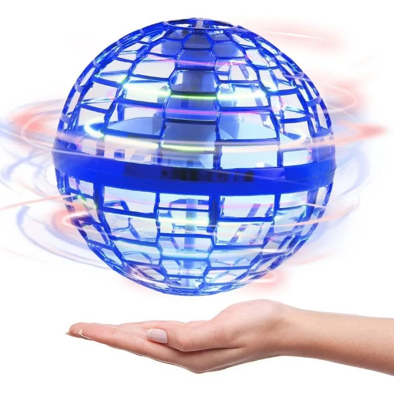 GENERICO - Pelota Esfera Led Voladora Juguete Mini Drone 262194 Rosa