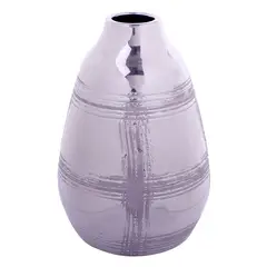 MALLORCA - Jarrón Decorativo Veneto Ancho Silver