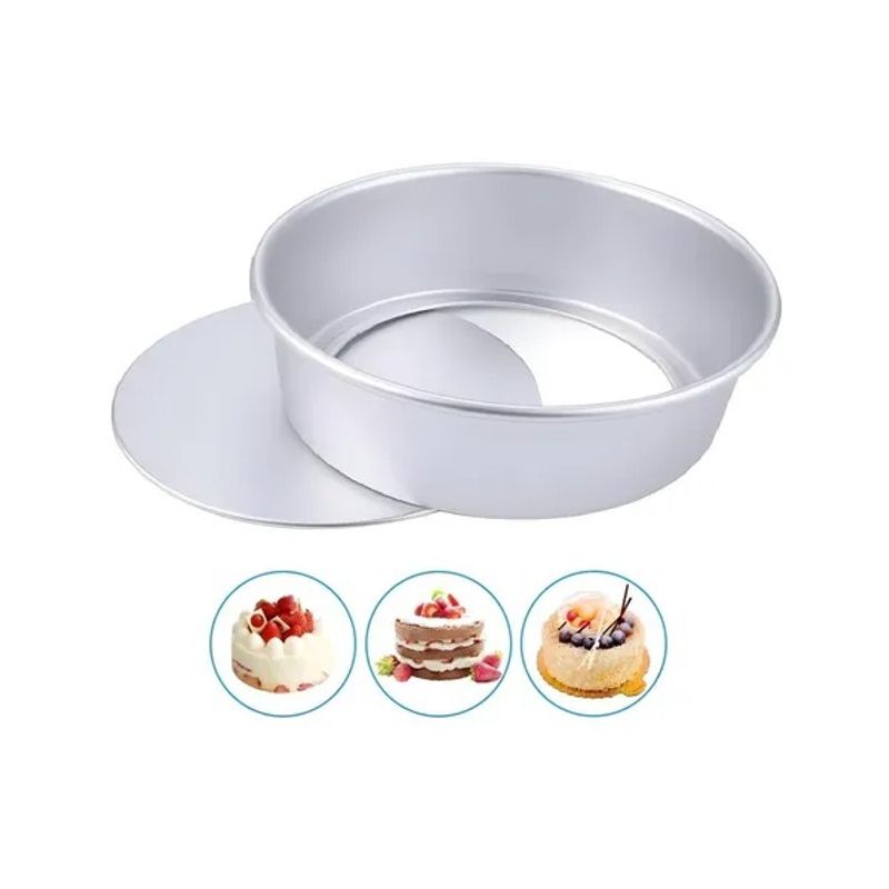 GENERICO - Molde De Aluminio Para Torta Molde Desmontable Molde 24x10cm