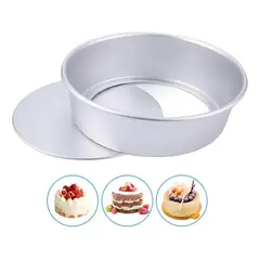PASTELERIUSCL - Molde De Aluminio Para Torta Molde Desmontable Molde 24x10cm