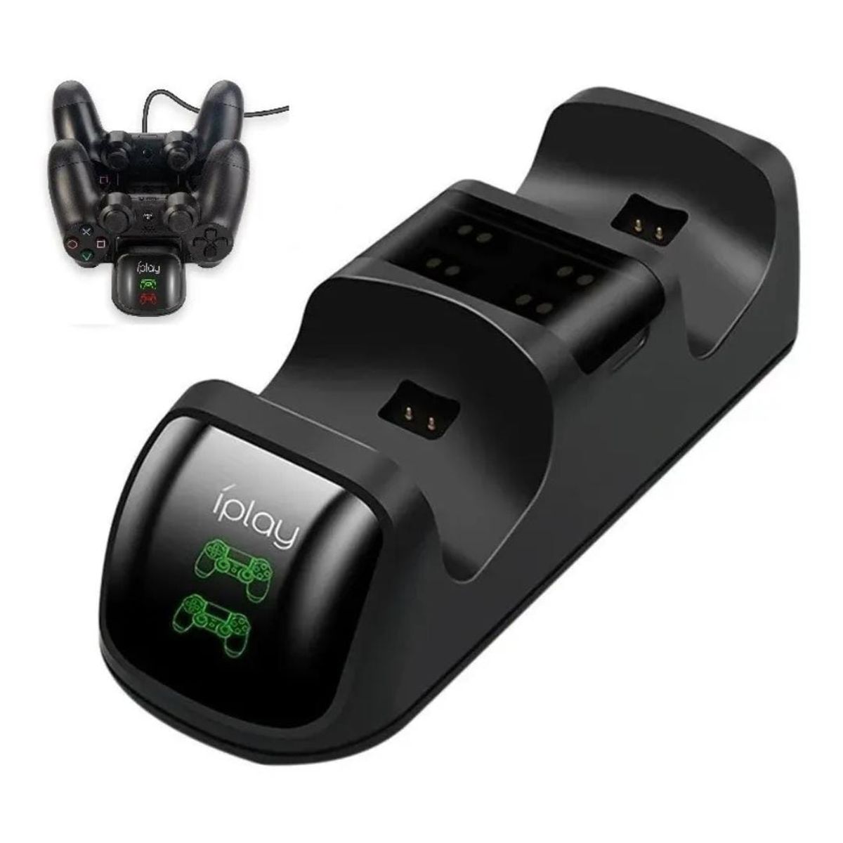 DOBE - Cargador De Joystick Dual Para Mandos PS4