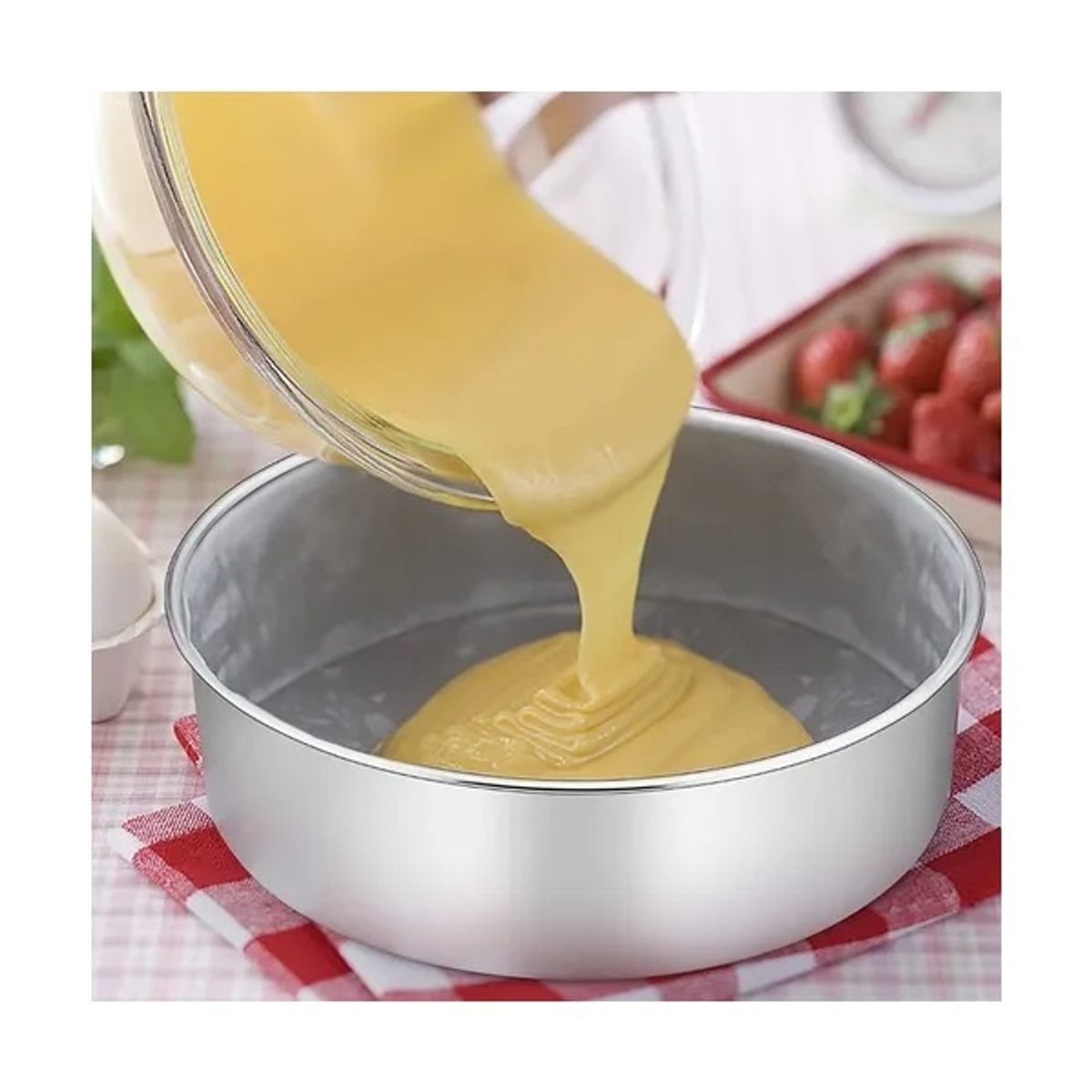 PASTELERIUSCL - Molde Torta Molde Queque Molde Aluminio Moldes Torta 24x10cm