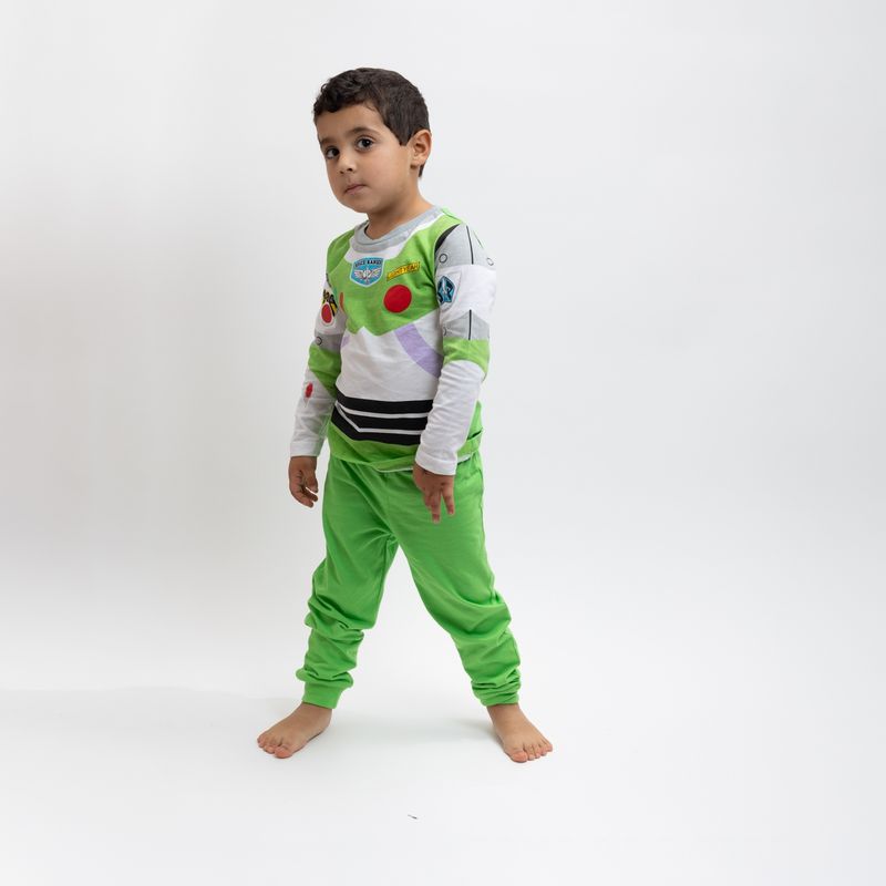 DISNEY - Pijama Niño Buzz Disfraz Verde Disney