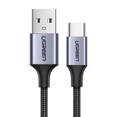UGREEN - Cable USB-C a USB 2.0 A trenzado 1m Negro
