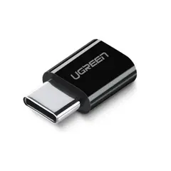 UGREEN - Adaptador OTG USB-C a Micro USB Negro