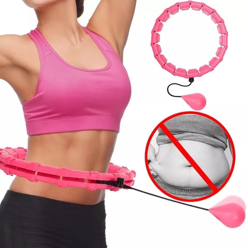 GENERICO - Aro Hula Hoop Smart Ajustable Perdida Peso Cintura