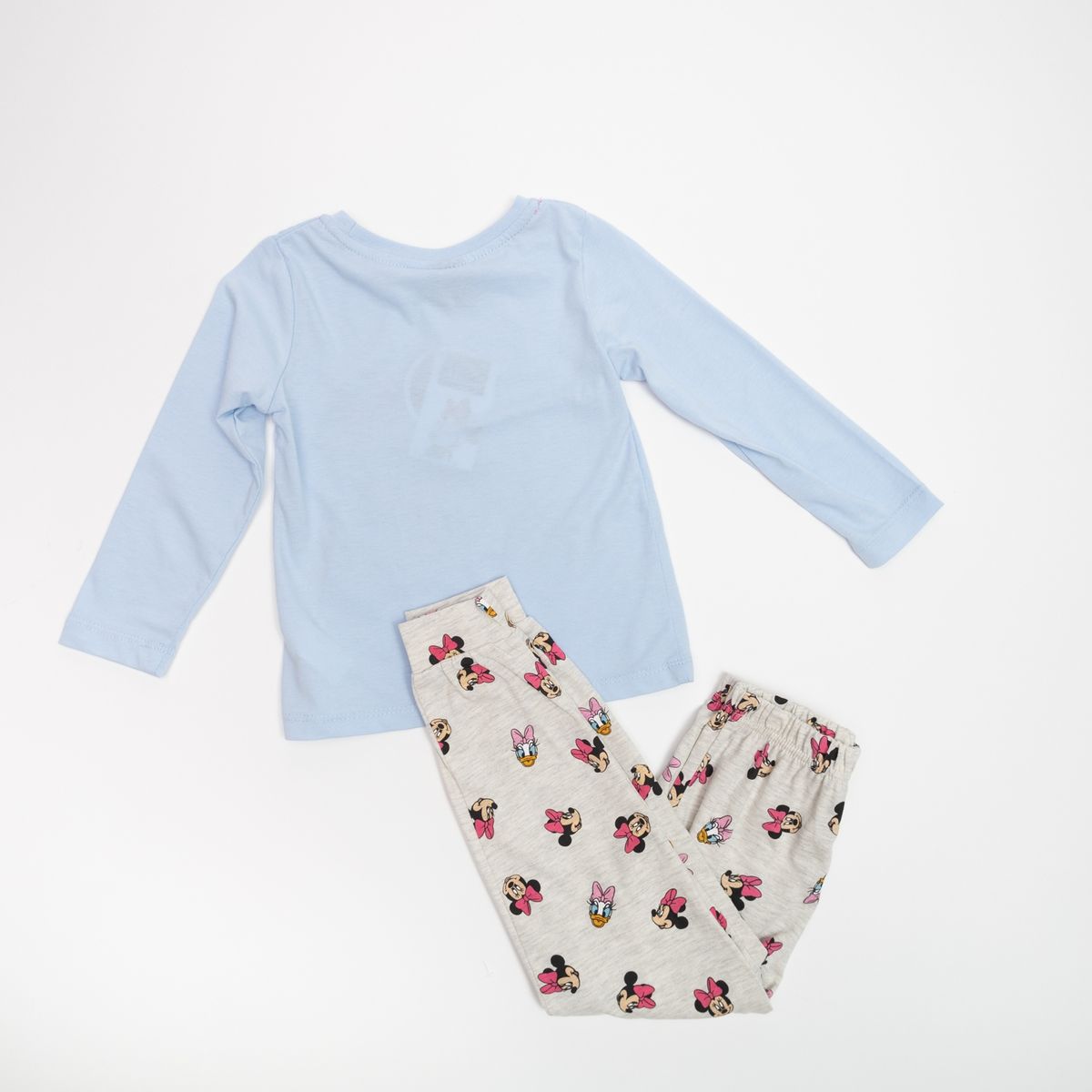 DISNEY - Pijama Niña Minnie Click Click Celeste Disney