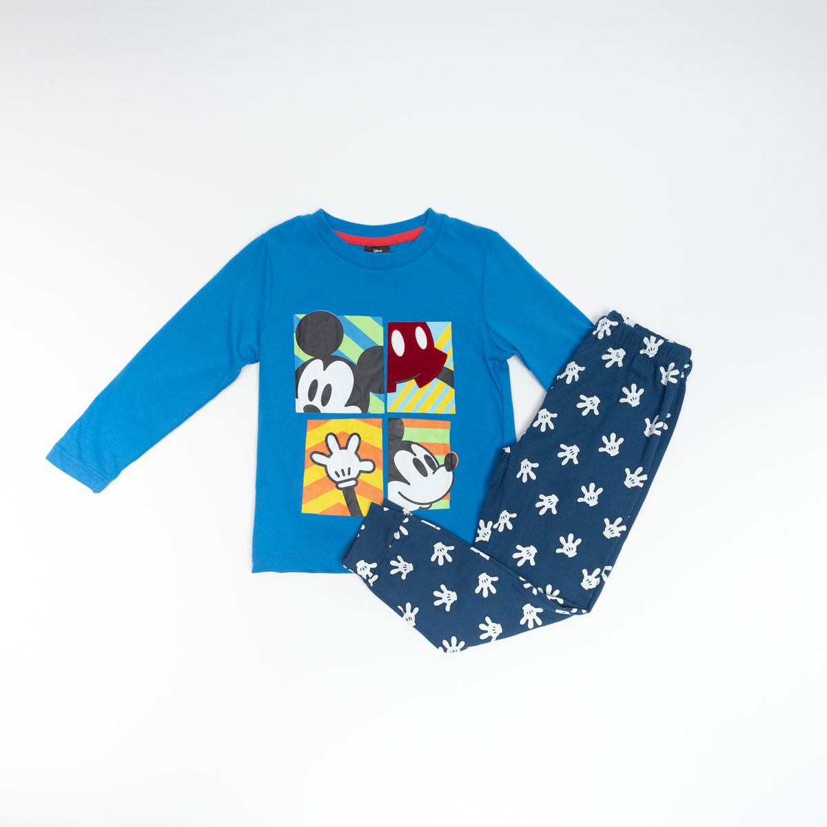 DISNEY - Pijama Niño Mickey Picture Parts Azul Disney