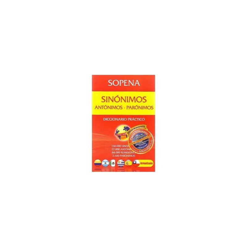 SOPENA - Diccionario De Sinonimos Antonimos Y Paronimos Sopena