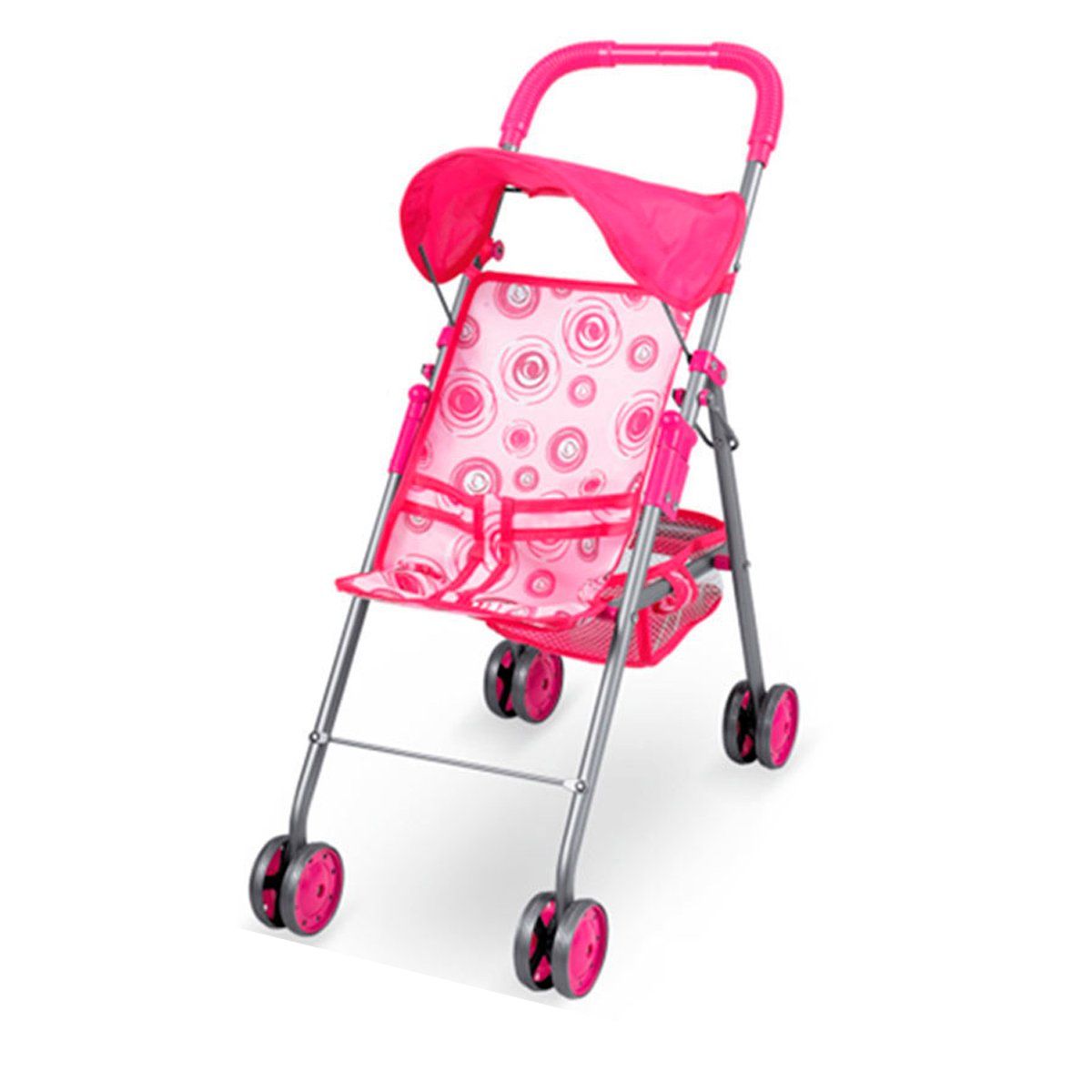 MAGNETICS - Coche para Muñecas y Bebés Rosado