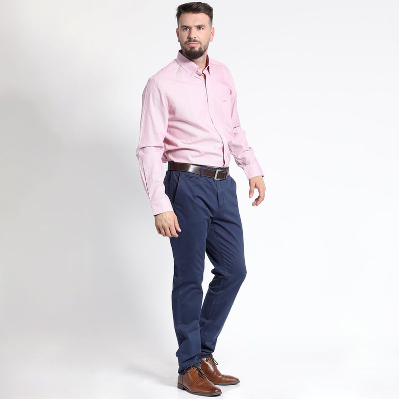 MCGREGOR - CAMISA MANGA LARGA DOBBY YD COMFORT FIT SMART MCGREGOR
