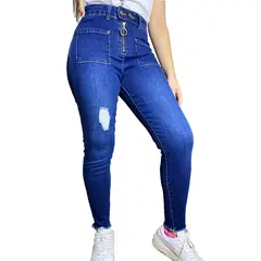 SUELI JEANS & CO - Sueli Jeans Skinny Tiro Alto Mujer