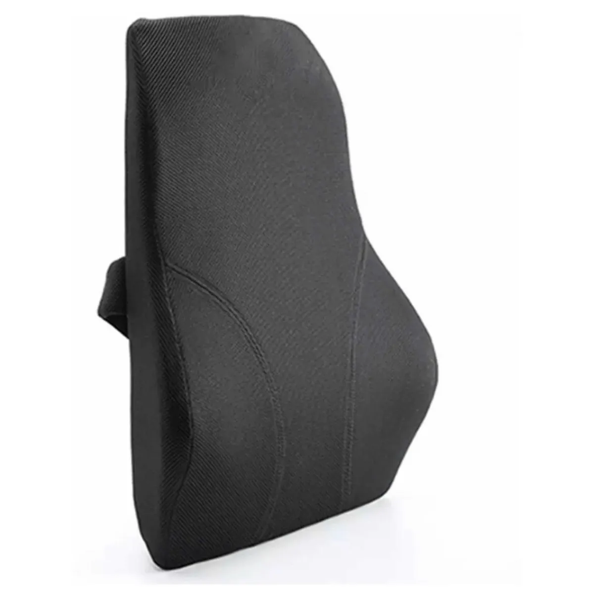 GENERICO - Cojin Con Soporte Lumbar Ergonometrico Memoria Ortopedico