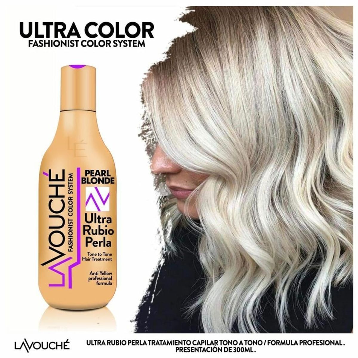 GENERICO - Matizador Capilar Ultra Rubio Perla Lavouche