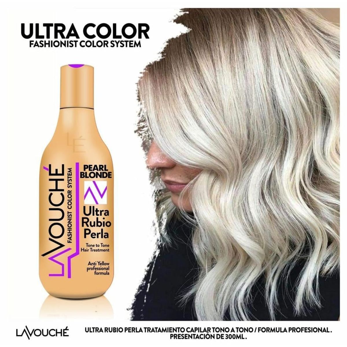 GENERICO - Matizador Capilar Ultra Rubio Perla Lavouche