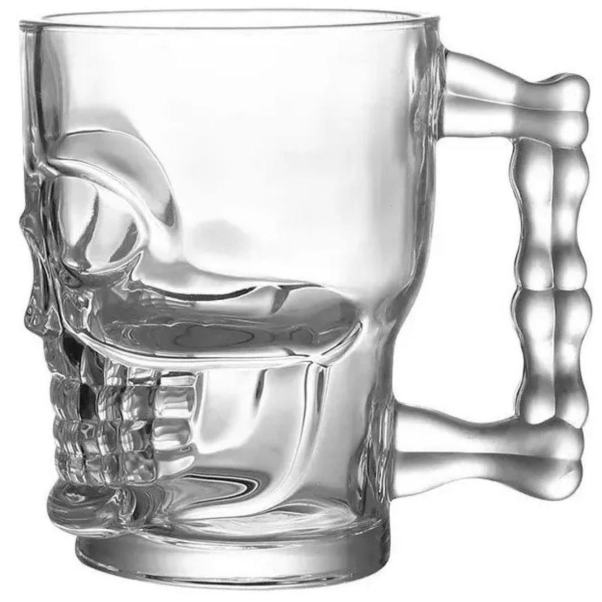 GENERICO - Vasos  Cerveceros  Shoperos Calavera 530 Cc Set 6