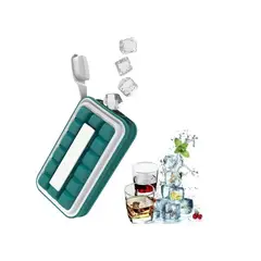 GENERICO - Cubetera Hielera Portátil Molde Contenedor Retráctil Hielo