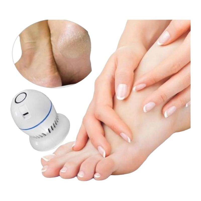 INVENCIBLE - REMOVEDOR PIEL CALLOS Y PIES ELECTRICO RECARGABLE ak91