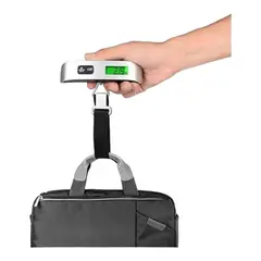 GENERICO - PESA DE EQUIPAJE DIGITAL COLGABLE PARA MALETAS BOLSOS AA17