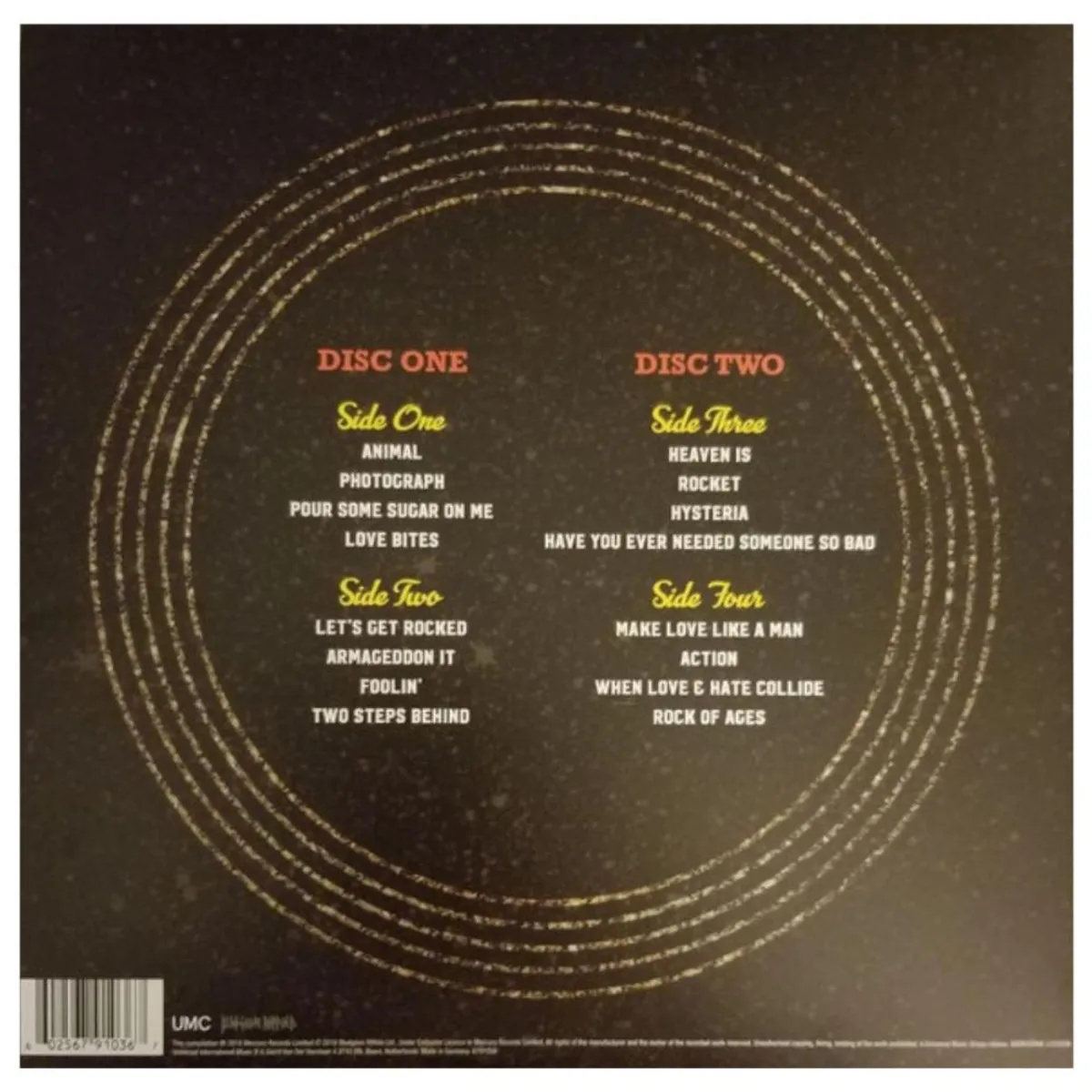 HITWAY MUSIC - DEF LEPPARD - THE STORY SO FAR BEST OF (2LP+7" Single) - VINILO HITWAY MUSIC