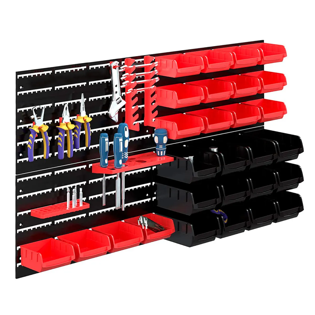 NAPPO - Organizador de Herramientas de Pared Nappo Tablero 46 Piezas