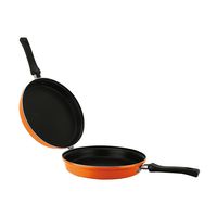 Sartén Dúo Tortilla / Omeletera 24 cm Naranja Gourmet