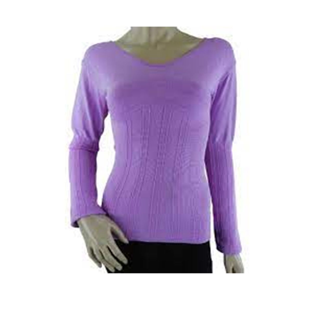 EVERSO - Pack 2 Camiseta Reductora Sin Polar Dama 1Negro+1Color Surtido