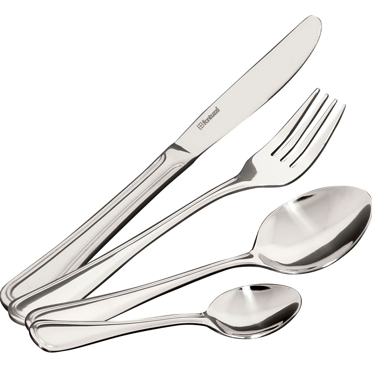 FANTUZZI - Juego de cuchillería acero inoxidable Parma 24 piezas Fantuzzi