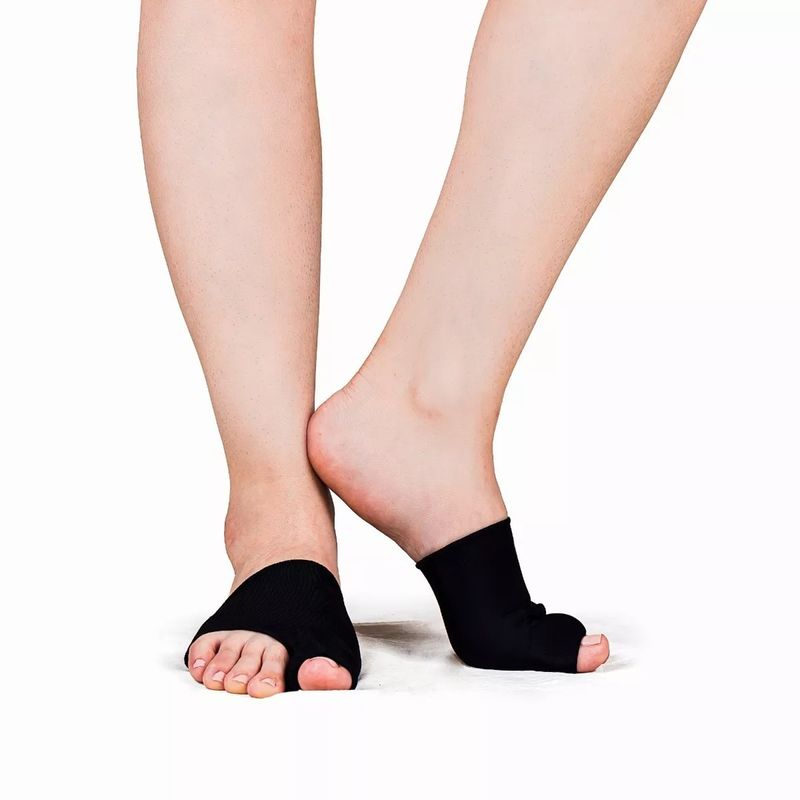 GENERICO - Corrector De Juanete Con Infusión De Cobre par Ambos Pies Negro S