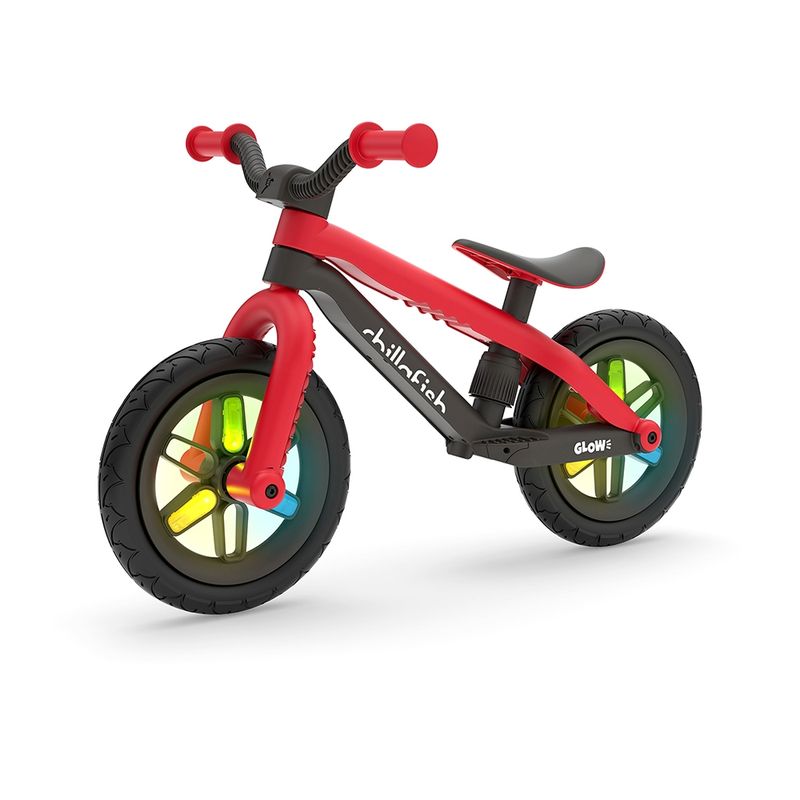 CHILLAFISH - Bicicleta De Aprendizaje Bmxie04 Glow Red