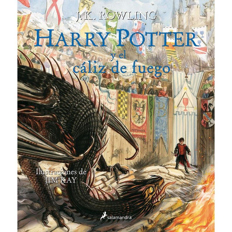 SALAMANDRA - Harry Potter Y El Cáliz De Fuego (4) (Edicion Ilustrada) (Td)