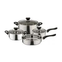 Batería de cocina de acero inoxidable 7 Piezas Corazza