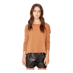 JACINTA TIENDA - Polera Lina II camel