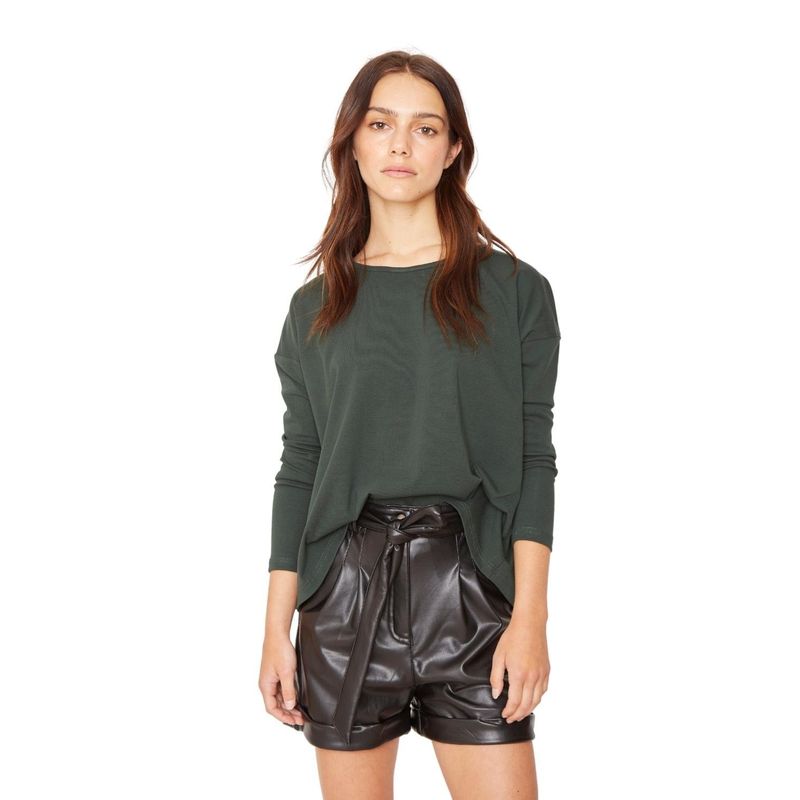 JACINTA TIENDA - Polera Lina II petróleo Jacinta Tienda