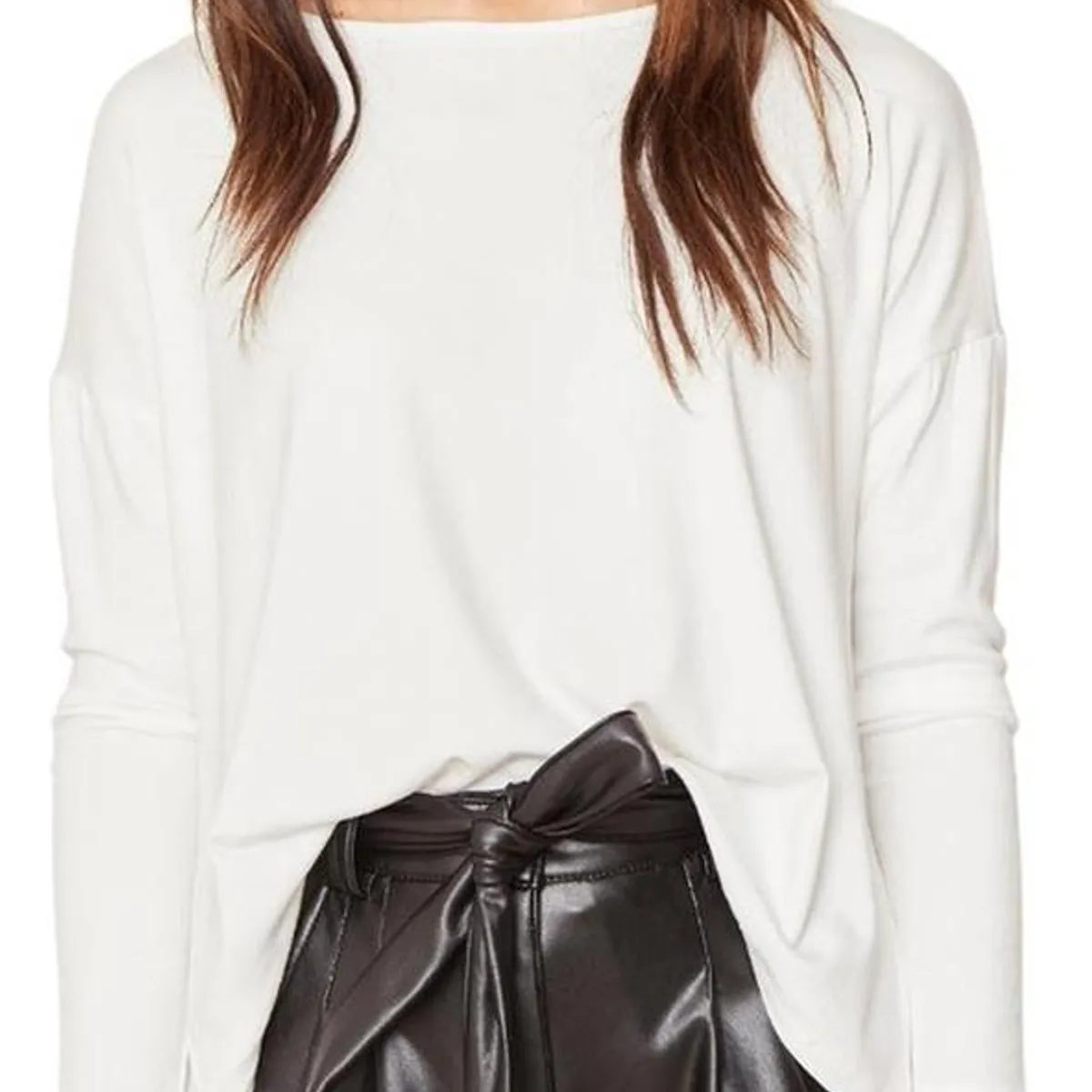 JACINTA TIENDA - Polera Lina II blanca Jacinta Tienda