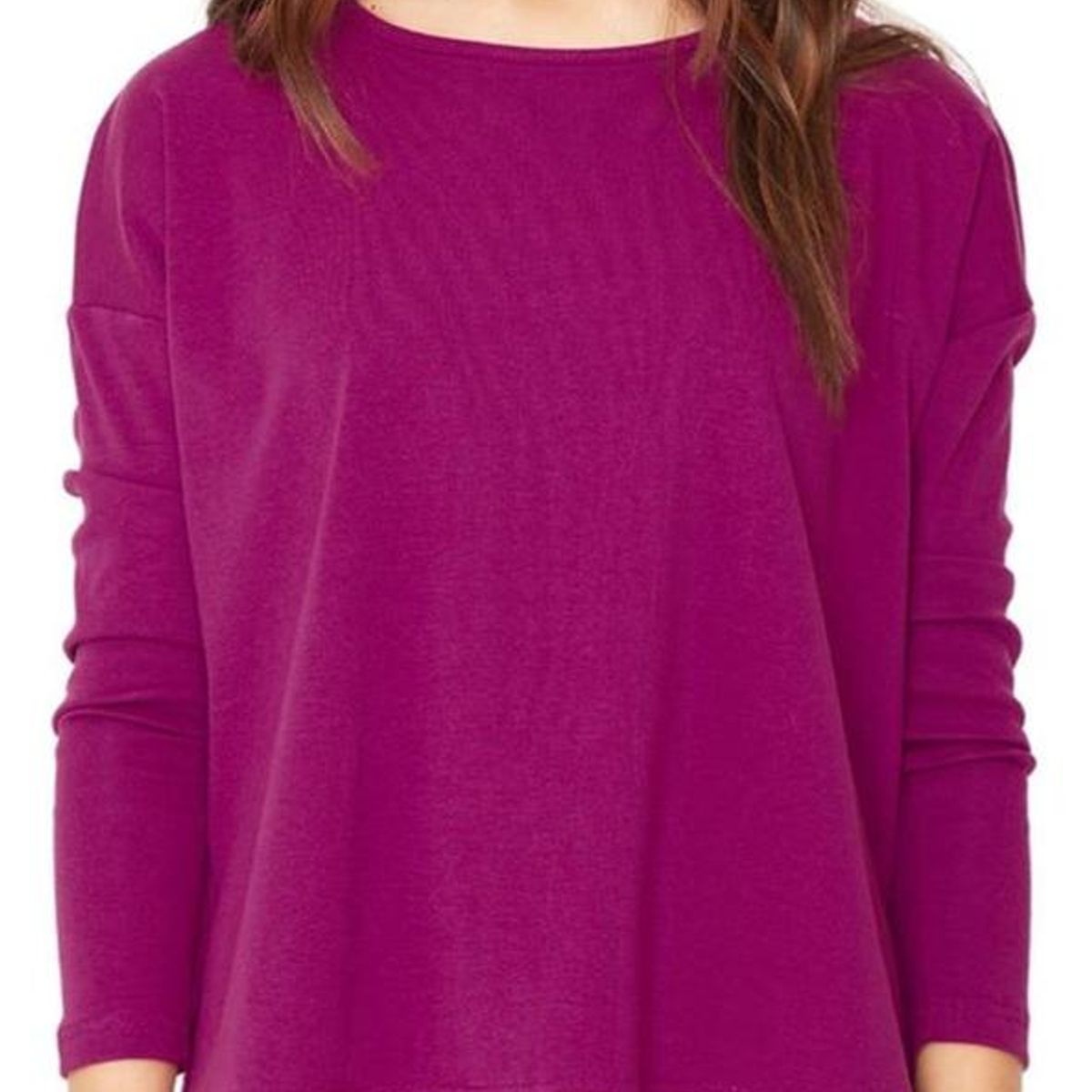 JACINTA TIENDA - Polera Lina II uva Jacinta Tienda