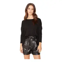 JACINTA TIENDA - Polera Lina II negra