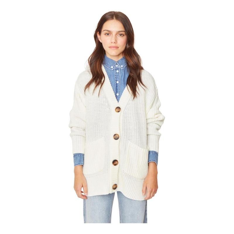 JACINTA TIENDA - Chaleco Rafaela blanco Jacinta Tienda