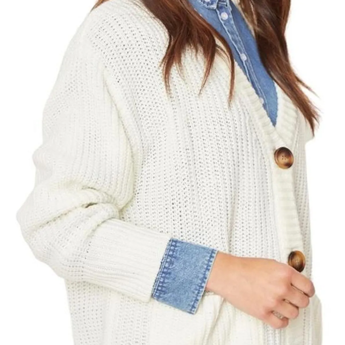 JACINTA TIENDA - Chaleco Rafaela blanco Jacinta Tienda