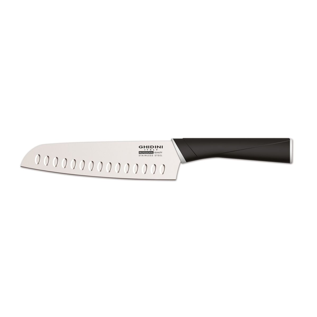 GHIDINI - Cuchillo Santoku 18cm Acero Inox Daily