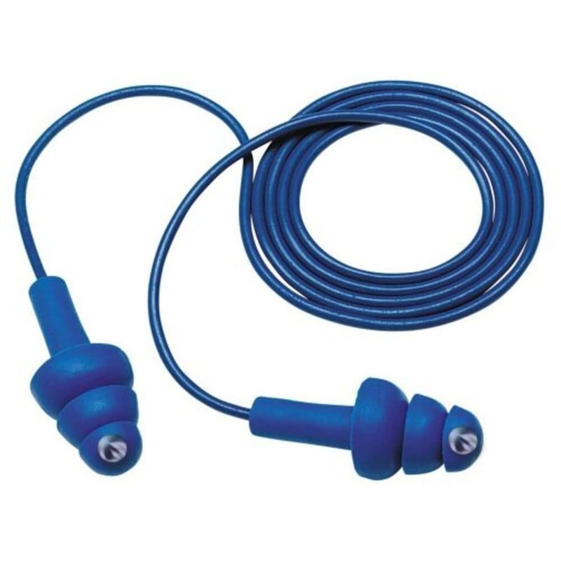 STEELPRO - Tapon  Azul C/Metal Detectable Reutilizable (100 Pares)