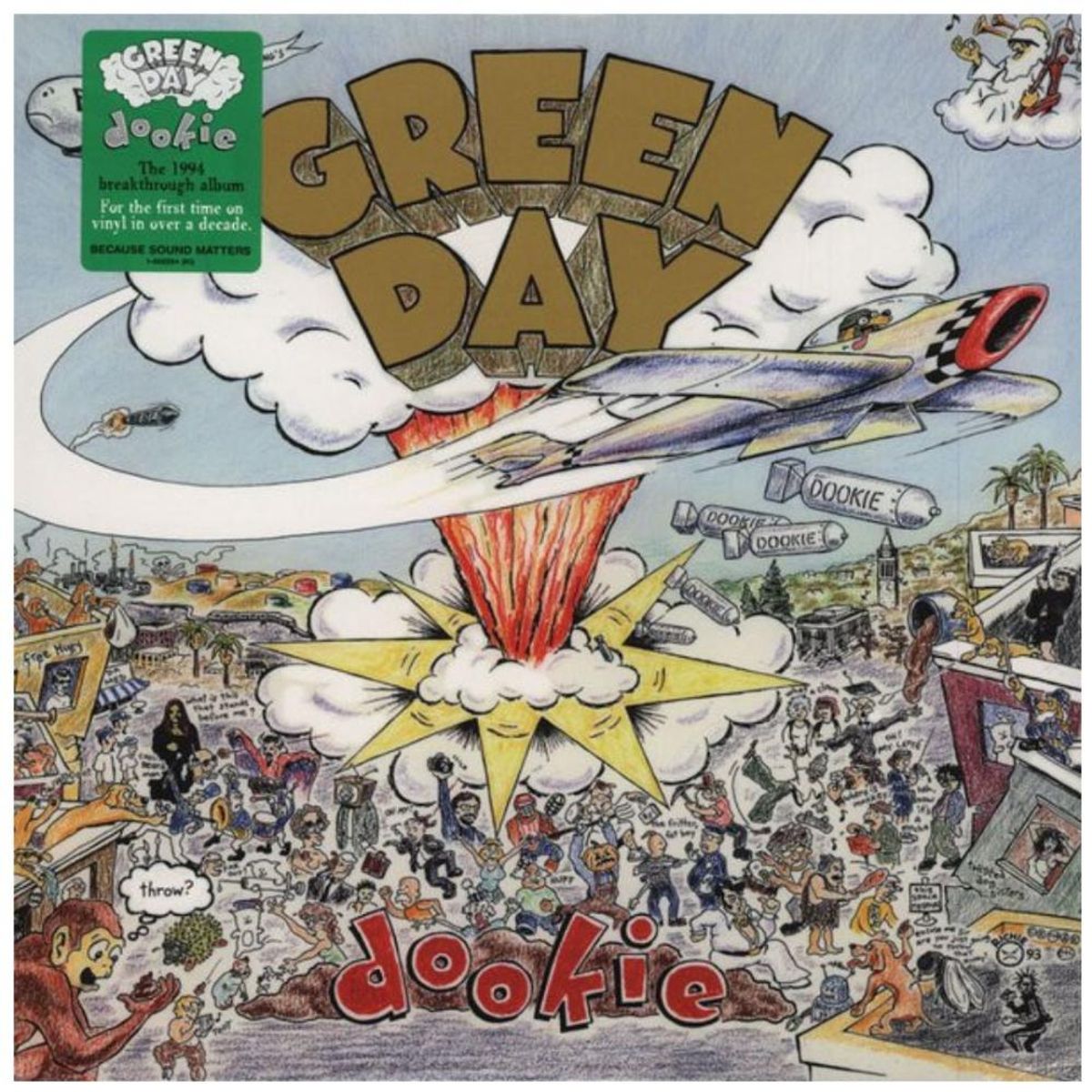 HITWAY MUSIC - GREEN DAY - DOOKIE - VINILO HITWAY MUSIC