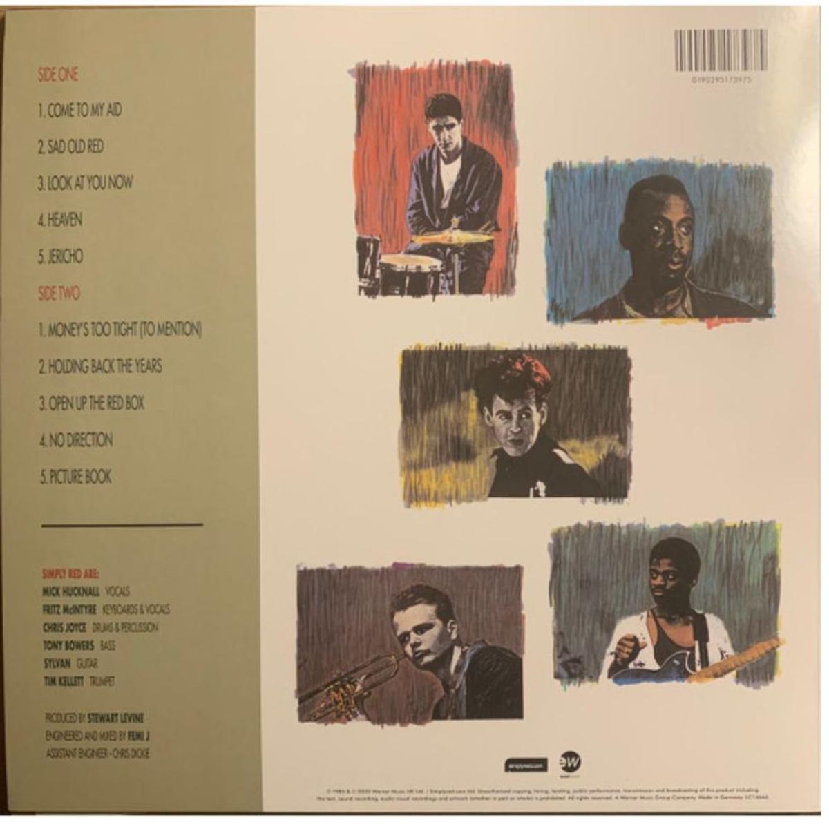 HITWAY MUSIC - SIMPLY RED - PICTURE BOOK - VINILO HITWAY MUSIC